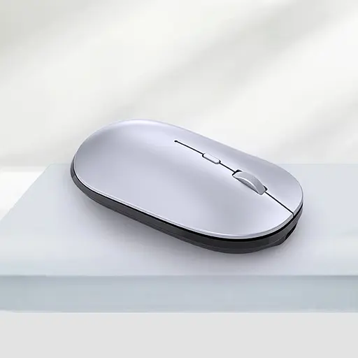 Бездротова миша WIWU WM110 Office Mouse (2.4G+Bluetooth) Silver - фото 2