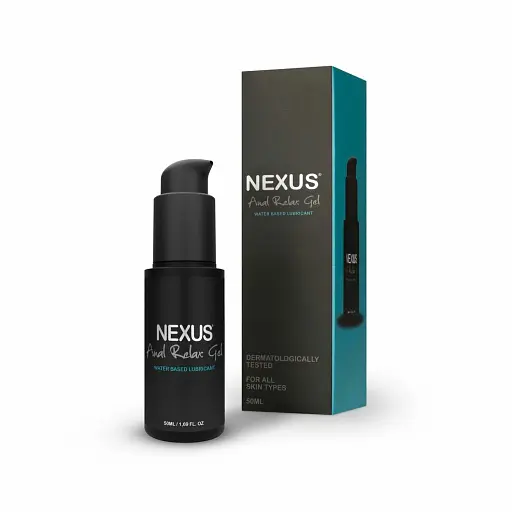 Лубрикант на водной основе Nexus Relax Anal Relaxing Gel 50 мл - фото 3