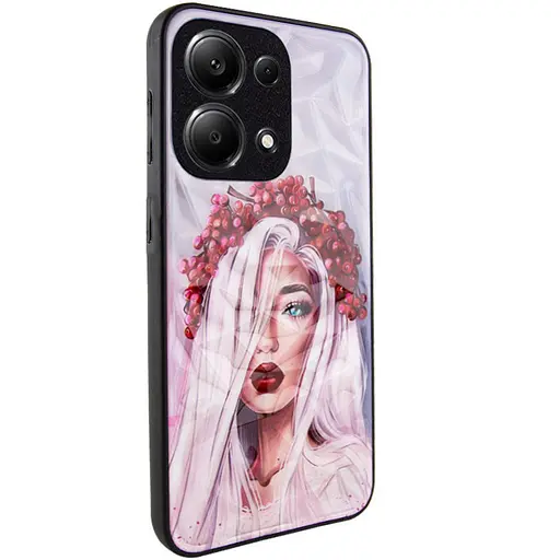 TPU+PC чехол Epik Prisma Ladies для Xiaomi Poco X6 / Note 13 Pro 5G Ukrainian Girl - фото 2