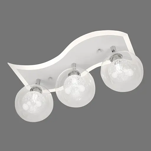 Світлодіодна пристельова люстра Sirius B S2280/3 на 3 плафони - фото 2