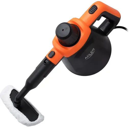 Парочиститель Adler AD 7038 с набором насадок (13 шт), 3.5 бар, 120°C, 44 г/мин - глубокая очистка без химии - фото 5