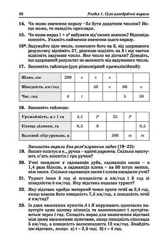 Алгебра. Підручник для 7 класу - фото 11