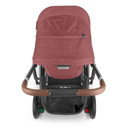 Прогулочная коляска Uppababy Cruz V2 - Lucy + люлька Uppababy Carrycot Lucy Rosewood Melange с карбоновым каркасом - фото 29
