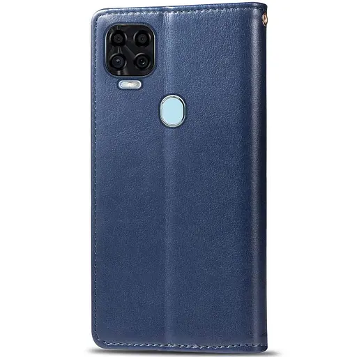 Шкіряний чохол-книжка Getman Gallant (PU) для ZTE Blade v2020 Синій - фото 3