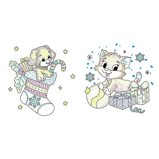 Водна розмальовка "Прикраси" 1806006 звичайні та водні розмальовки - фото 2