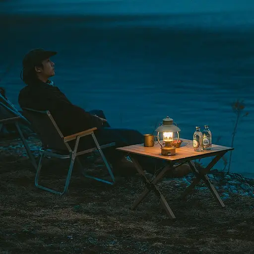 Розкладний стіл Naturehike CNK2300JU010 розмір M, алюміній, бежевий - фото 4