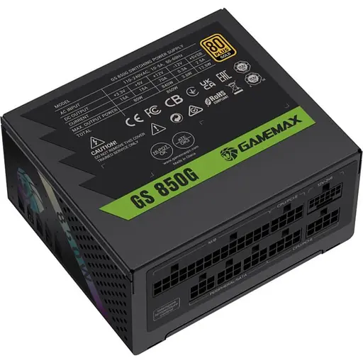 Блок питания GameMax GS 850G V25 850W SFX 80+ Gold (GS 850G V25) - фото 2