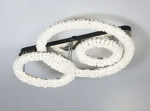 Люстра потолочная светодиодная VALESO 33047/800*600, хромовый