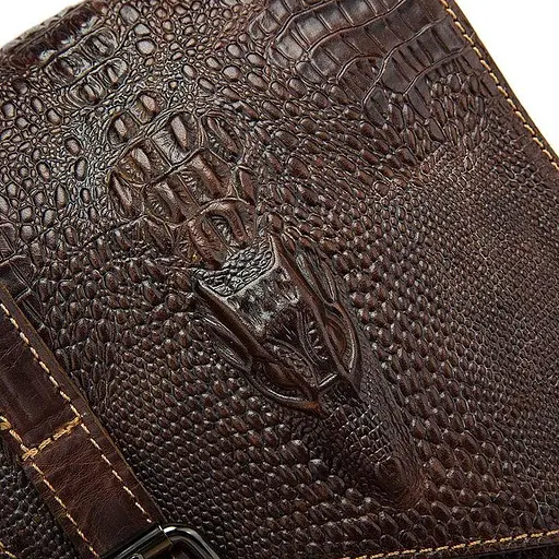 Чоловіча шкіряна сумка Vintage 21х17х1 см sum0015042 - фото 4