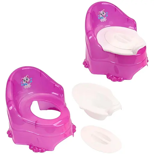 Дитячий горщик Technok Toys 9468 рожевий  - фото 2