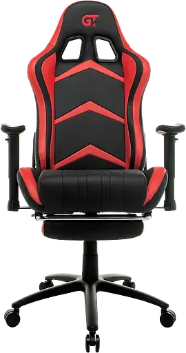 Геймерское кресло GT Racer черное с красным (X-2534-F Black/Red) - фото 2