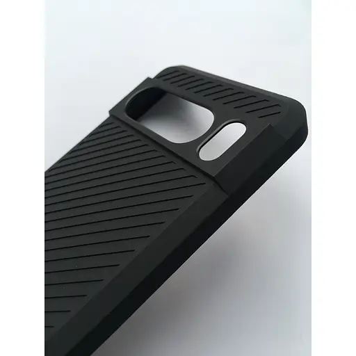 Оригинальный противоударный чехол Spigen Core Armor для Pixel 8 Pro (6.7") Matte Black ACS06332 - фото 9