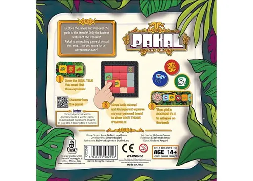 Настольная игра Cranio Creations Пакаль (Pakal) (англ.) (CC259) - фото 3