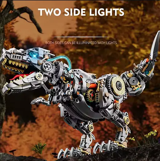 Конструктор динозавр MJI Тиранозавр РЕКС Tyrannosaurus для дітей та дорослих 1268 деталей - фото 7