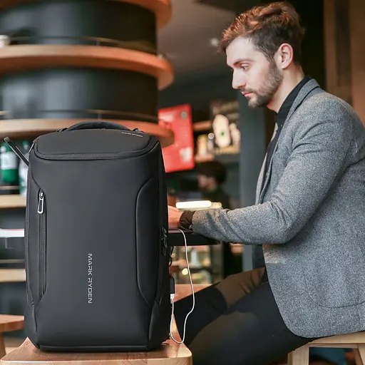 Рюкзак городской Mark Ryden X-Ray PRO MR9031 Y-SJ 3 main pocket черный - фото 9