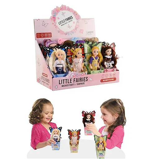 Кукла фея, 12.5 см, с крыльями (в ассортименте) - фото 3