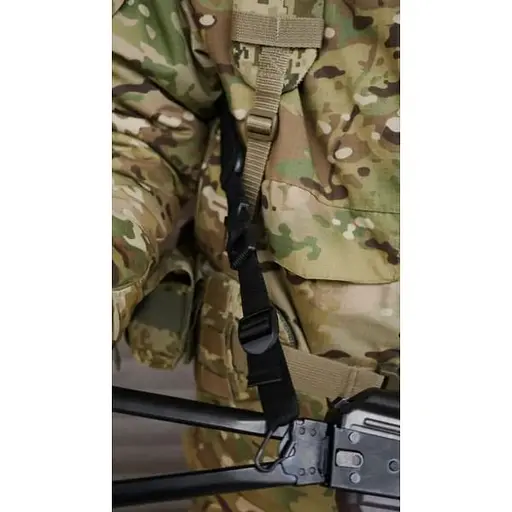 Ремінь Kiborg 2-точковий для АК РПК Black (1000-k8020) - фото 10