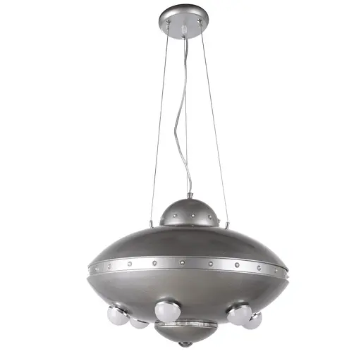 Люстра Brille з пультом для дитячої LED 6W CW+BL GY (KL-427S/6)