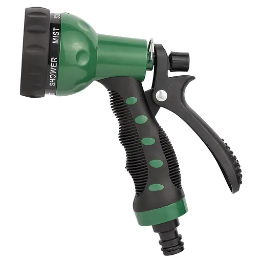 Набор для полива Grad пистолет-распылитель 7-ми режимный 2 коннектора + адаптер (ABS+TPR) (5012505) - фото 3