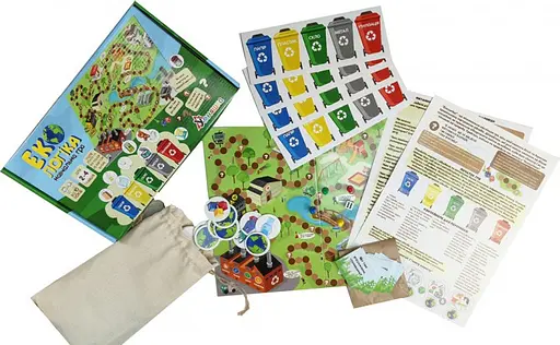 Дитяча настільна навчальна гра "Екологіка"(1319-UM) укр. мовою - фото 7