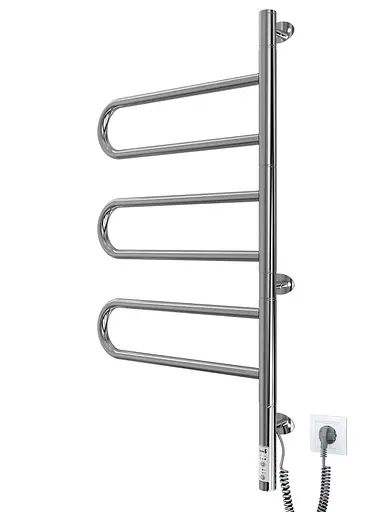 Електрична рушникосушка Mario Тристар-I 800x445/55 TR таймер-регулятор 2.3.0506.11.P - фото 1