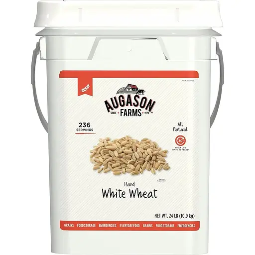 Пшеница твердых сортов Augason Farms с большим сроком годности до 30 лет 236 порций