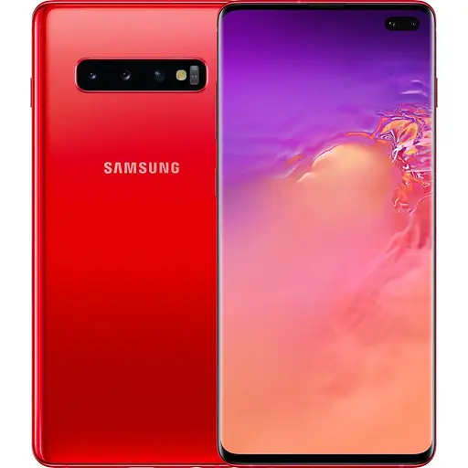 Смартфон Samsung Galaxy S10+ G975U 8/128Gb Cardinal Red [NFC, 1 SIM, no e-SIM]