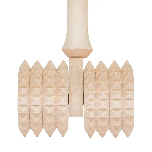 Массажер универсальный антицеллюлитный деревянный роликовый для лимфодренажа (2 штуки в наборе), Woodly 87682 - фото 9