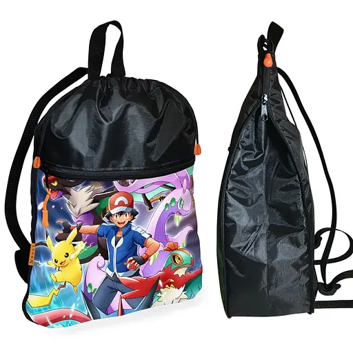 Шкільний рюкзак дитячий Покемон Пікачу + Сумка для взуття спортивної форми рюкзак-мішок для хлопчика (01796) - фото 2