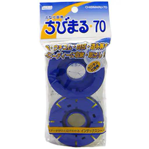 Мотовило Meiho Line Winder 70 Ø70x14mm (2шт/уп) Navy - фото 3