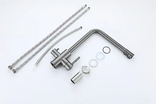 Смеситель для кухни с подключением к фильтру графитовый "Frosh" Nett FGr-33 Графит - фото 6