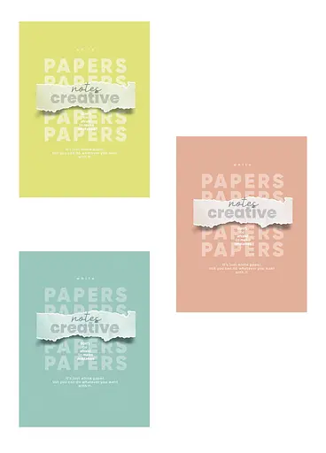 Комплект 3 шт загальних зошитів. Зошит Школярик А4 80 арк. у лінію 5244 4823088248333 - фото 1