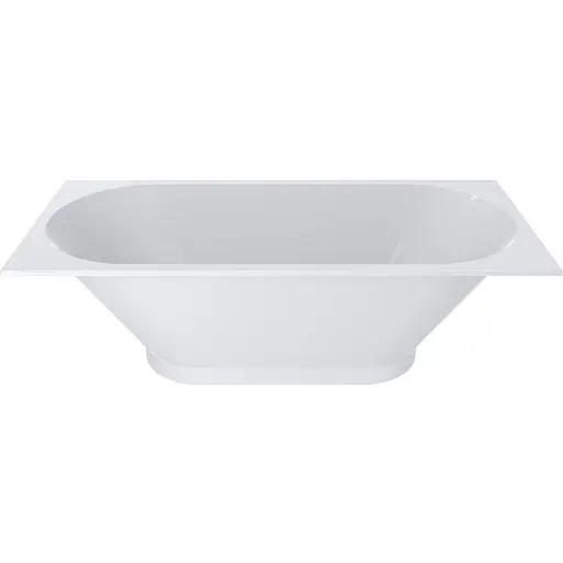 Ванна Mraggo Tasmana глянцевая из литого мрамора 1800x800x485 00312901 Белый - фото 1