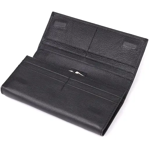 Солідний жіночий гаманець із натуральної шкіри ST Leather 19х9х3 см acs0029653 - фото 6