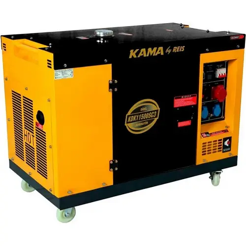 Генератор Kama KDK11500SC3, трехфазный 230/400V, 50Hz