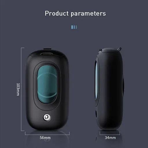 Автомобильный увлажнитель воздуха Baseus Mini spaceship car magnetic humidifier 50 мл DHMNC-01 - фото 2