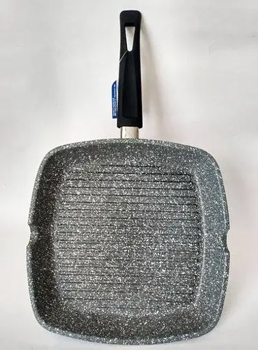 Сковорода гриль Bohmann BH-1002-28 MRB 28 x 28см с мраморным покрытием - фото 3