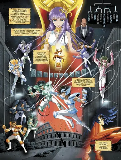 Сейнт Сейя. Лицарі зодіаку - фото 5