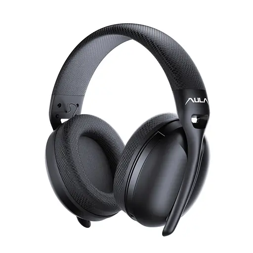 Навушники Aula S6 wireless headset 3 in 1 Black (6948391235554) Bluetooth 2.4 ГГц USB Type-C