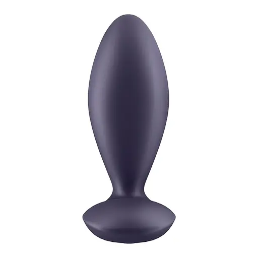 Анальна пробка з вібрацією Satisfyer Power Plug 11.3 см (фіолетовий) - фото 3