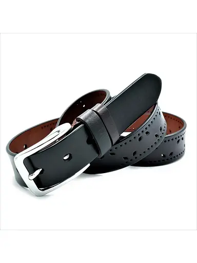 Ремінь шкіряний Le-Mon жіночий 110-115х3,3 см acs0023730 - фото 2