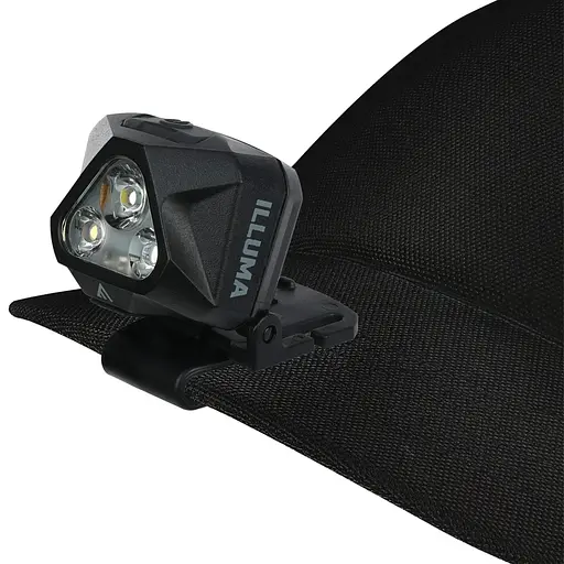 Фонарь налобный Mactronic Illuma (430 Lm) Cool White/Neutral White/Red LED USB Recharge Type-C (DAS303010) - фото 4