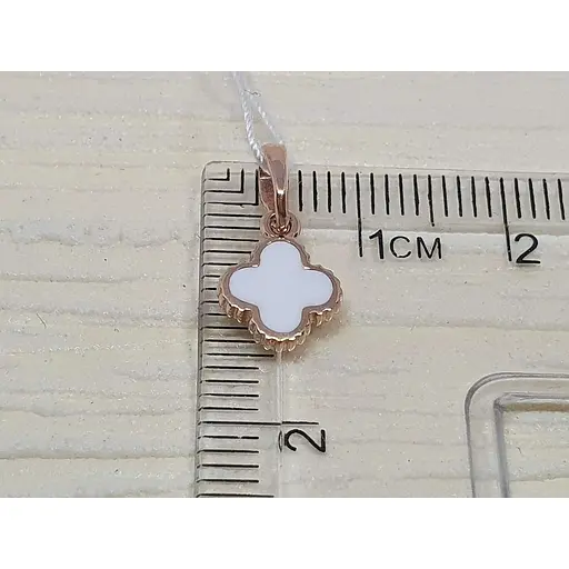 Золотий підвіс Tango Конюшина з емаллю. 130302Е - фото 3