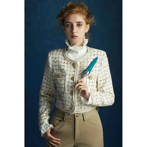 Изысканный вибратор-набор Knight Jenay Flowers & Sword - фото 10