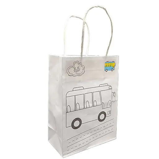 Детская раскраска "Транспорт 2" Bambi 23-201-6 с фломастерами - фото 1