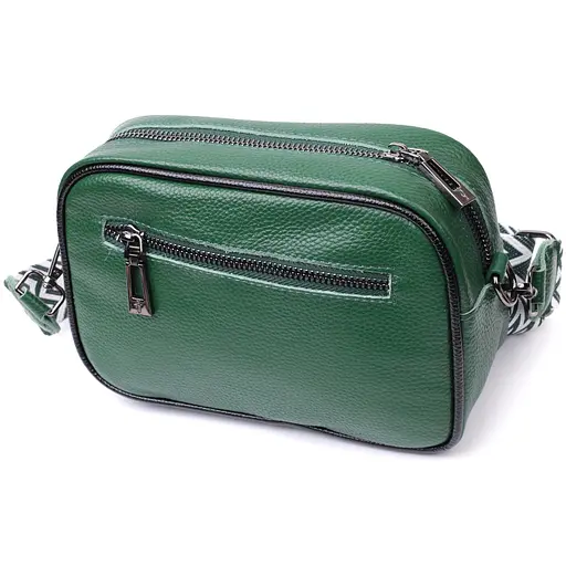 Сумка через плечо Vintage на одно отделение из натуральной кожи 21х14х8 см sum0029034 - фото 2