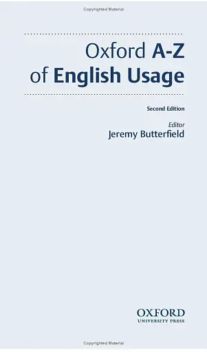 Oxford A-Z English Usage - фото 4