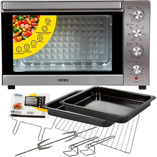 Настільна електрична духовка Rotex ROT854-CB [90179] - фото 3