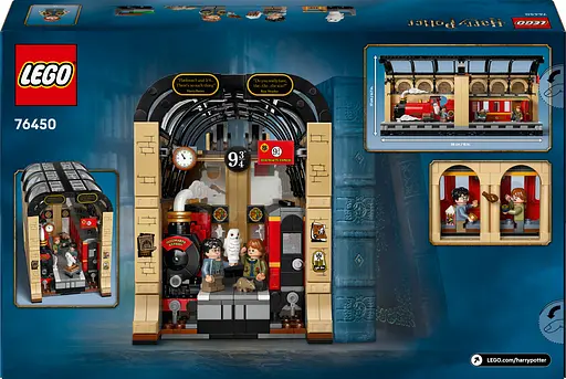 Конструктор LEGO Harry Potter Бук нук: Хогвартский экспресс 832 детали (76450) - фото 3