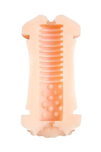 Двойной мастурбатор Toyfa Jos Janice (телесный) - фото 10